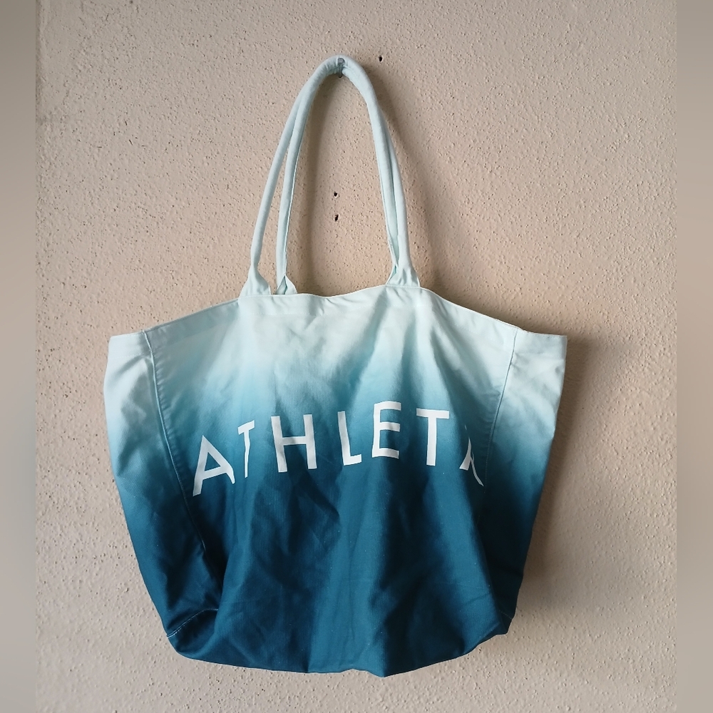Athleta Blue Ombre Tote Bag